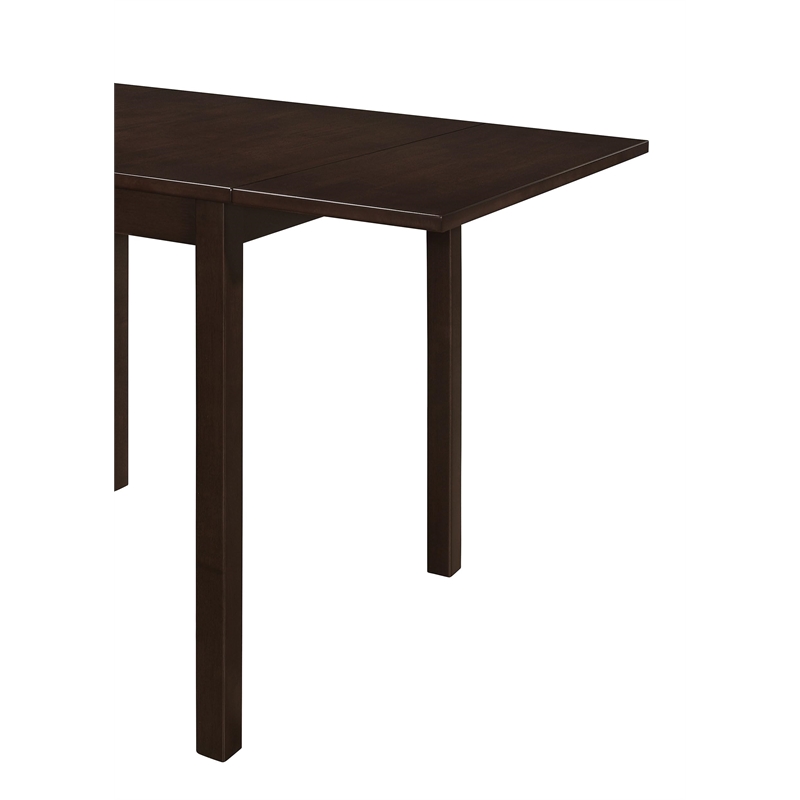 Kelso Rectangular 52-inch Extension Dining Table Cappuccino
