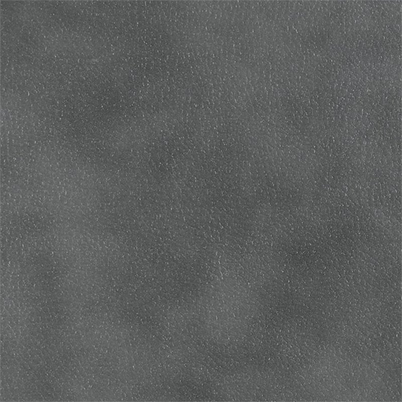 Conrad Upholstered Padded Arm Glider Recliner Grey