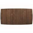 Alfredo 63-inch Extension Leaf Dining Table Natural Walnut