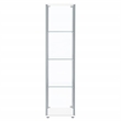 Coaster Bellatrix 3-shelf Clear Glass Curio Cabinet in White