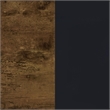 Deepika 4-Panel Room Divider Folding Screen Rustic Nutmeg