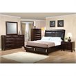 Coaster Phoenix Transitional 9-Drawer Wood Dresser in Cappuccino