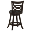 Calecita Wood Swivel Counter Stool Cappuccino