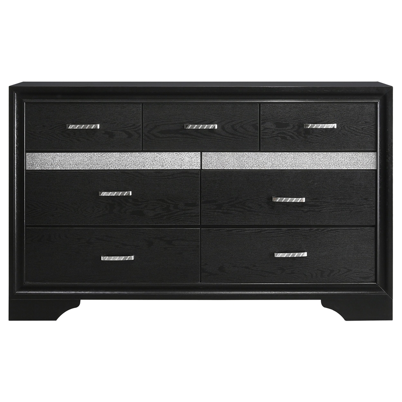 Miranda 9-drawer Dresser Black