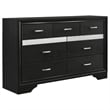 Miranda 9-drawer Dresser Black
