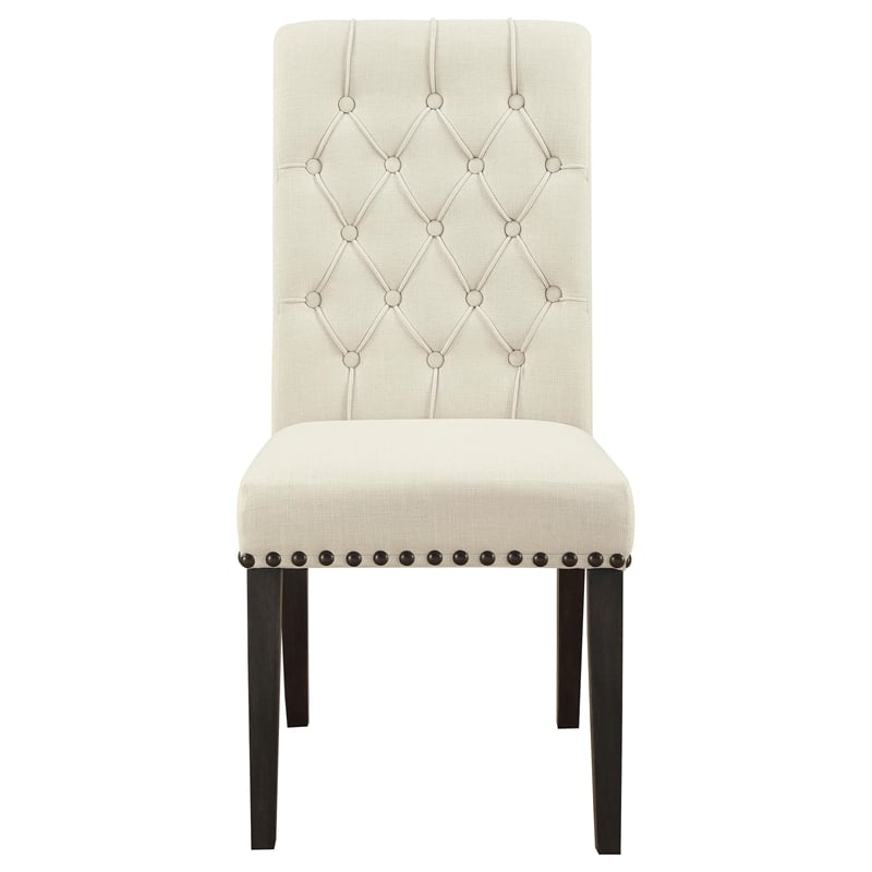 Alana Fabric Upholstered Dining Side Chair Beige