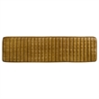 Misty Leather Upholstered Dining Bench Antique Camel