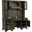 Hartshill 66-inch 5-drawer Credenza with Hutch Burnished Oak