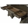 Hartshill 66-inch 5-drawer Credenza with Hutch Burnished Oak