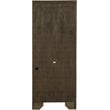 Hartshill 78-inch 3-shelf Cabinet Bookcase Burnished Oak