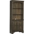 Hartshill 78-inch 3-shelf Cabinet Bookcase Burnished Oak