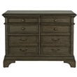 Hartshill 5-drawer Home Office File Cabinet Burnished Oak