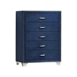 Melody 5-piece Queen Bedroom Set Pacific Blue