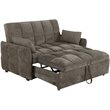 Cotswold Upholstered Convertible Sleeper Sofa Bed Dark Grey
