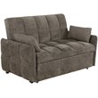 Cotswold Upholstered Convertible Sleeper Sofa Bed Dark Grey