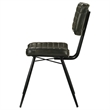 Misty Leather Upholstered Dining Chair Espresso