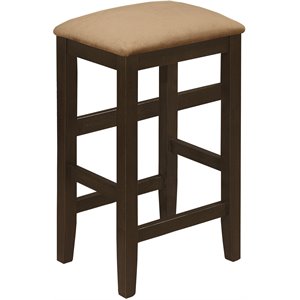 coaster carmina counter height stool in cappuccino