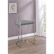 Thermosolis Clear Acrylic Bar Chair Chrome