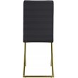 Carmelia Upholstered Dining Side Chair Black (Set of 4)