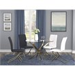 Carmelia Upholstered Dining Side Chair Black (Set of 4)