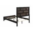 Watson Wood Full Panel Bed Grey Oak