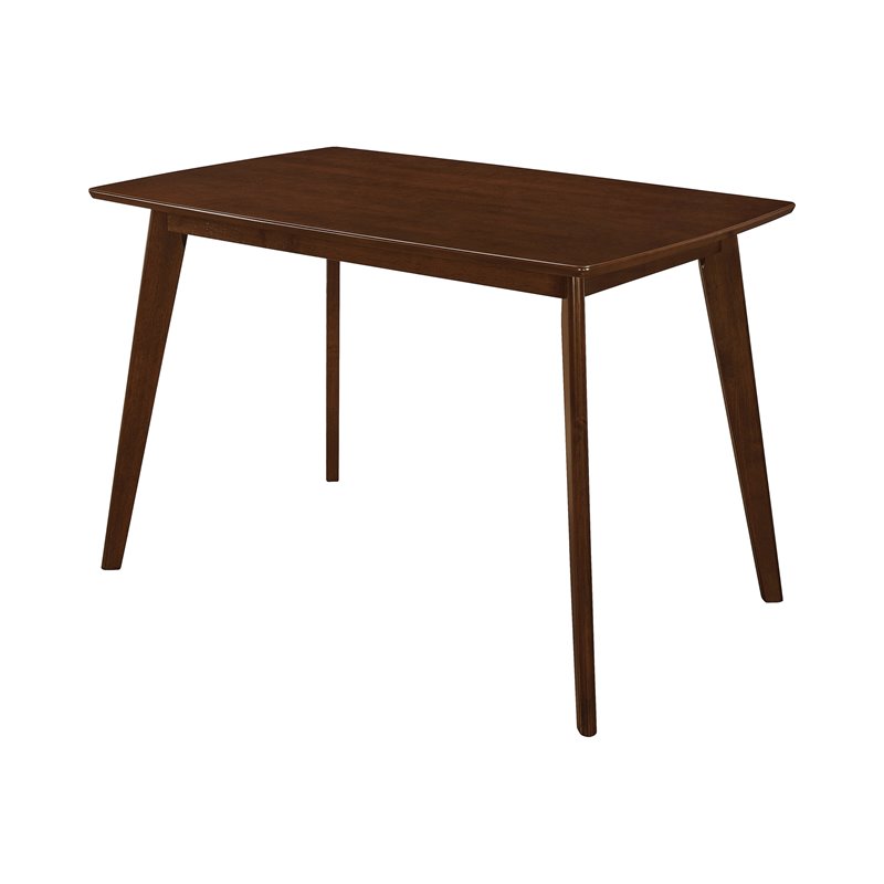 Kersey 5-piece Rectangular Dining Table Set Chestnut