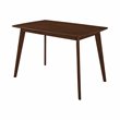 Kersey 5-piece Rectangular Dining Table Set Chestnut