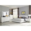 Felicity 5-piece California King Bedroom Set White Gloss