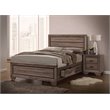Kauffman 5-piece Eastern King Bedroom Set Washed Taupe