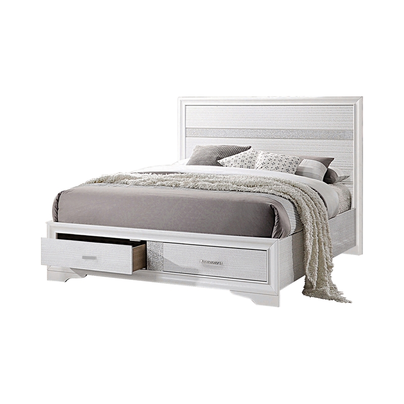 Miranda 5-piece Full Bedroom Set White