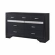 Miranda 5-piece Eastern King Bedroom Set Black