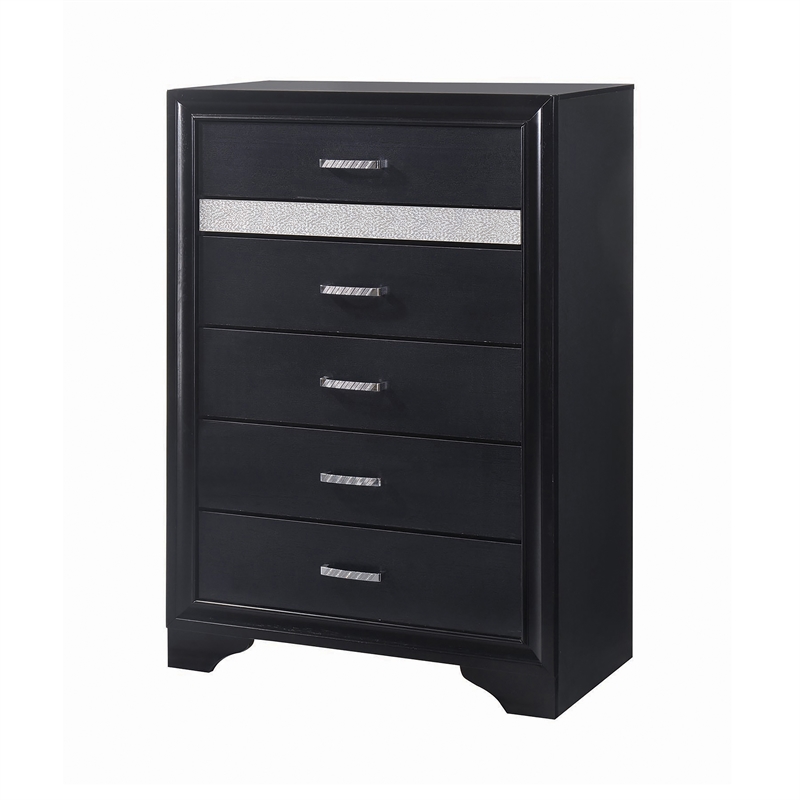 Miranda 5-piece Queen Bedroom Set Black