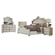 Antonella 5-piece California King Bedroom Set Ivory