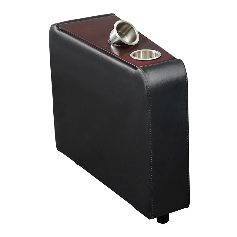 Toohey Upholstered Tufted Recliner Living Room Set Black