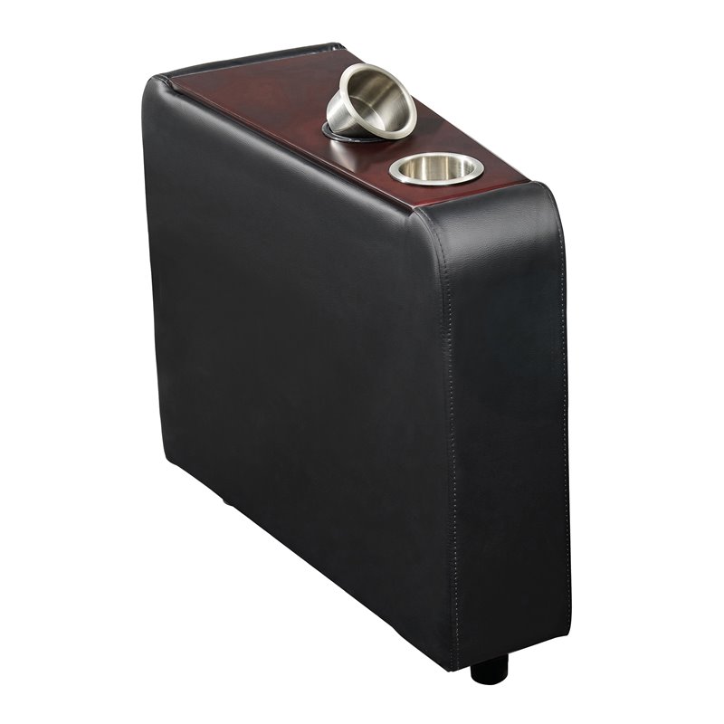 Toohey Upholstered Tufted Recliner Living Room Set Black