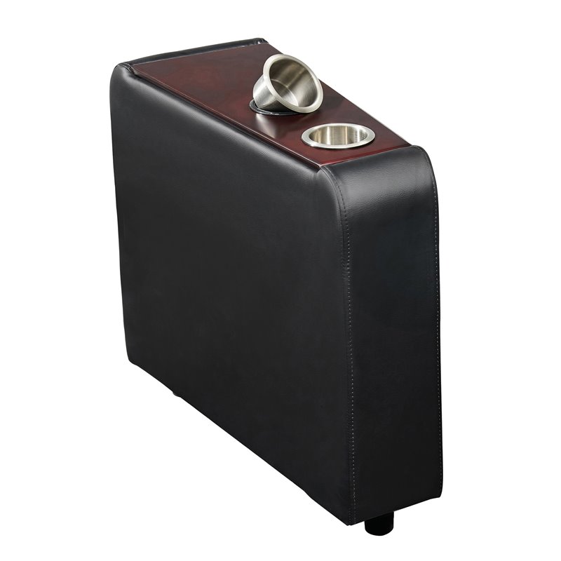 Toohey Upholstered Tufted Recliner Living Room Set Black