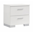 Felicity 4-piece Twin Bedroom Set White High Gloss