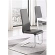 Montclair Upholstered Dining Side Chair Grey (Set of 4)