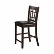 Lavon 5-piece Oval Counter Height Dining Set Espresso