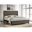 Watson Wood California King Panel Bed Grey Oak