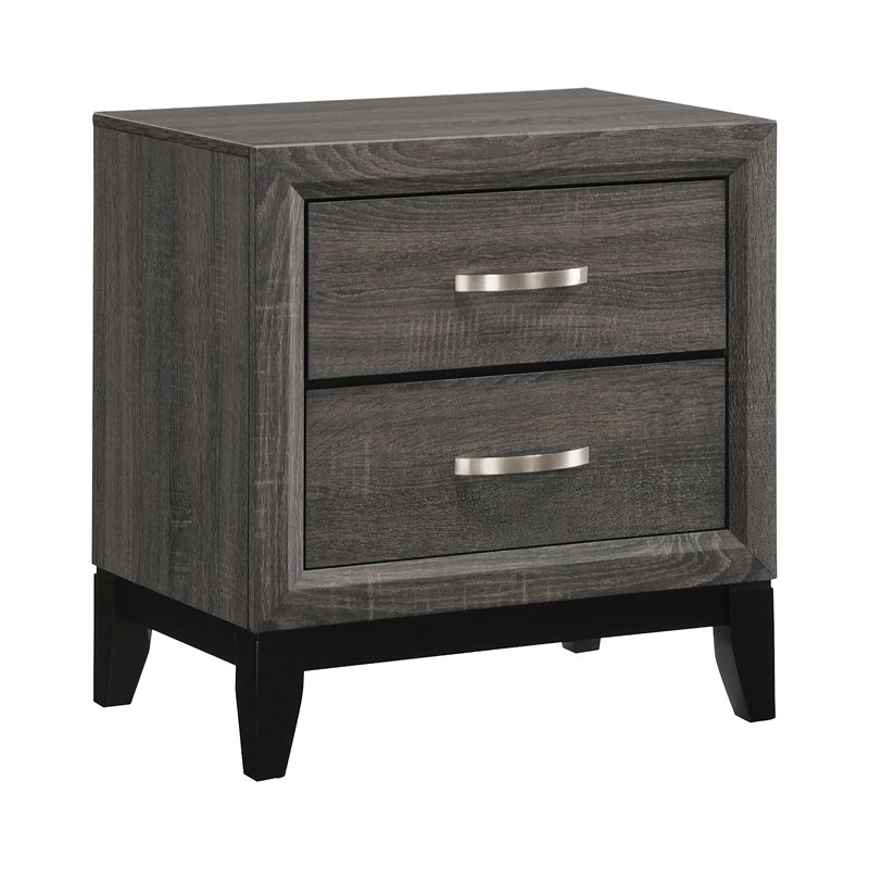 Watson 4-piece California King Bedroom Set Grey Oak