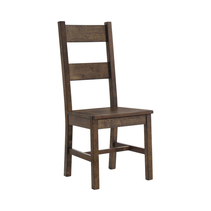 Coleman 5-piece Rectangular Dining Set Rustic Golden Brown