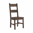 Coleman 5-piece Rectangular Dining Set Rustic Golden Brown