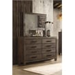 Woodmont 4-piece Eastern King Bedroom Set Golden Brown