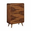 Robyn 5-piece Eastern King Bedroom Set Dark Walnut