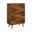 Robyn 5-piece Queen Bedroom Set Dark Walnut