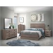 Brantford 4-piece Eastern King Bedroom Set Barrel Oak