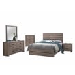 Brantford 5-piece Eastern King Bedroom Set Barrel Oak