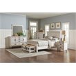 Franco 5-piece Queen Bedroom Set Distressed White