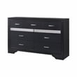 Miranda 4-piece Full Bedroom Set Black